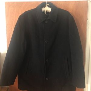 Claiborne Men’s Wool Blend Coat (L)